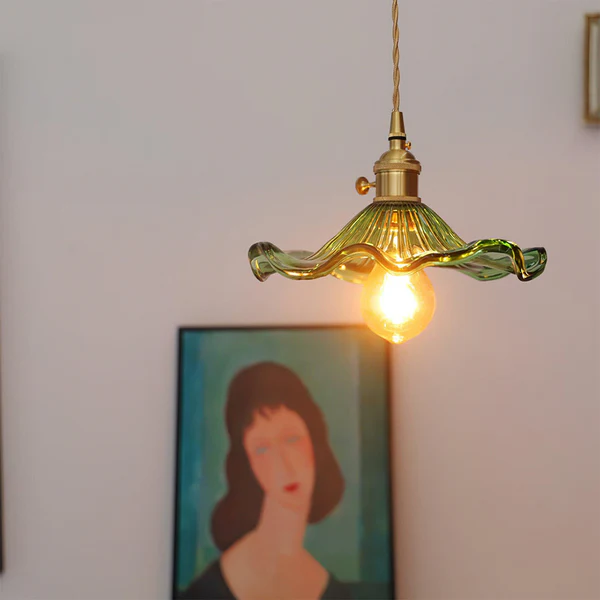Glass Pendant Lights | Vintage