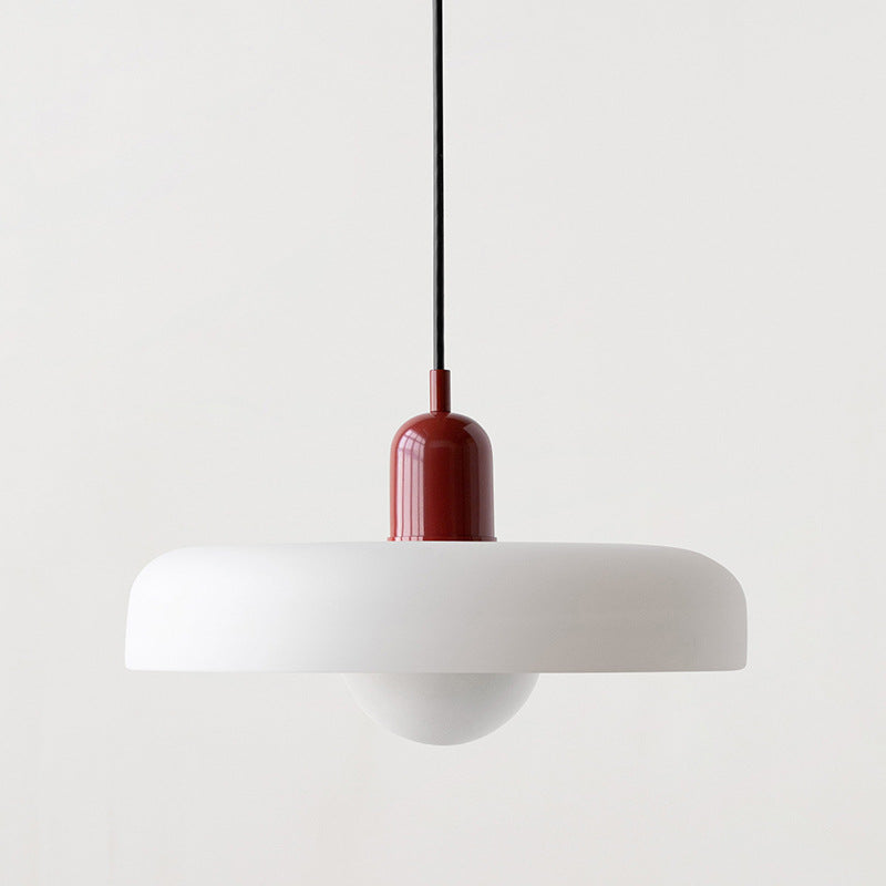 Pendant Lamp Made of Coloured Glass