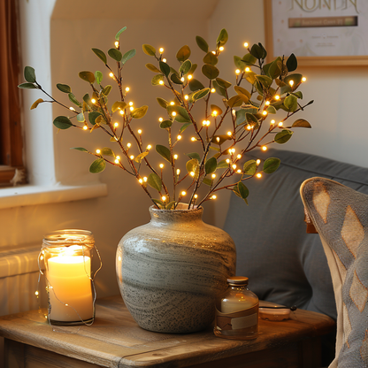 Fairy Light Olive Branch | Led
