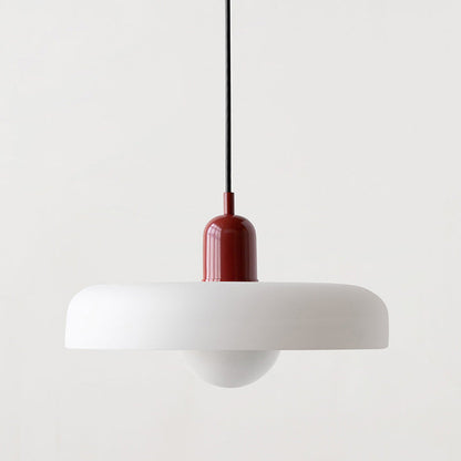 Pendant Lamp Made of Coloured Glass