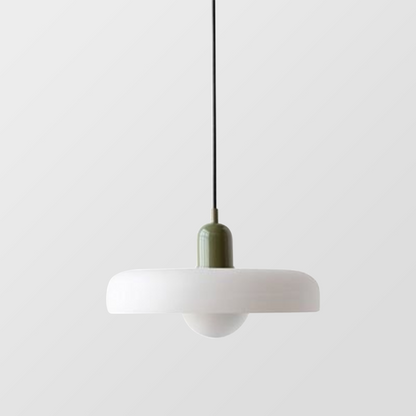 Pendant Lamp Made of Coloured Glass